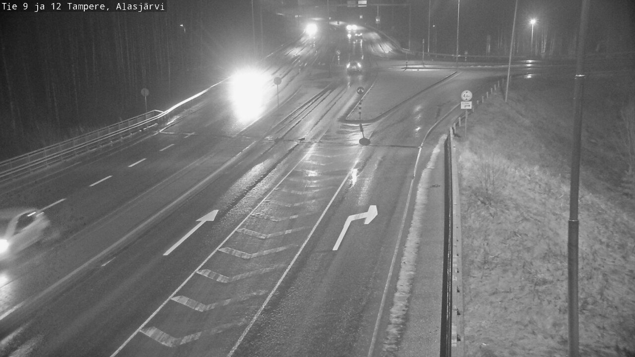 Weather Camera Image Väg 12 Tammerfors, Alasjärvi, Tampere, Pirkanmaa