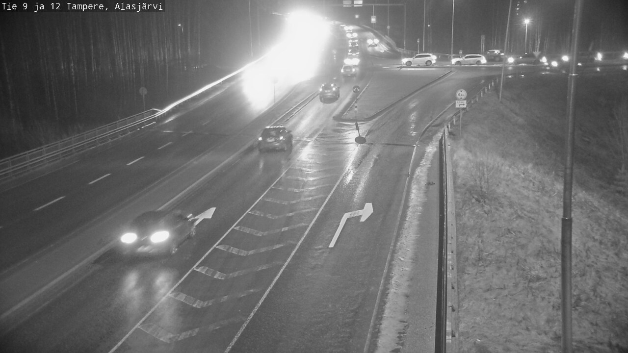 Weather Camera Image Väg 12 Tammerfors, Alasjärvi, Tampere, Pirkanmaa