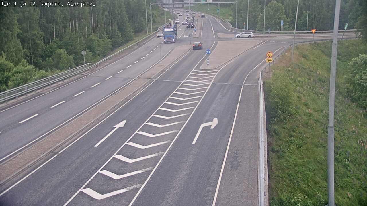 Kelikamerat Kuva Tie 12 Tampere, Alasjärvi, Tampere, Pirkanmaa