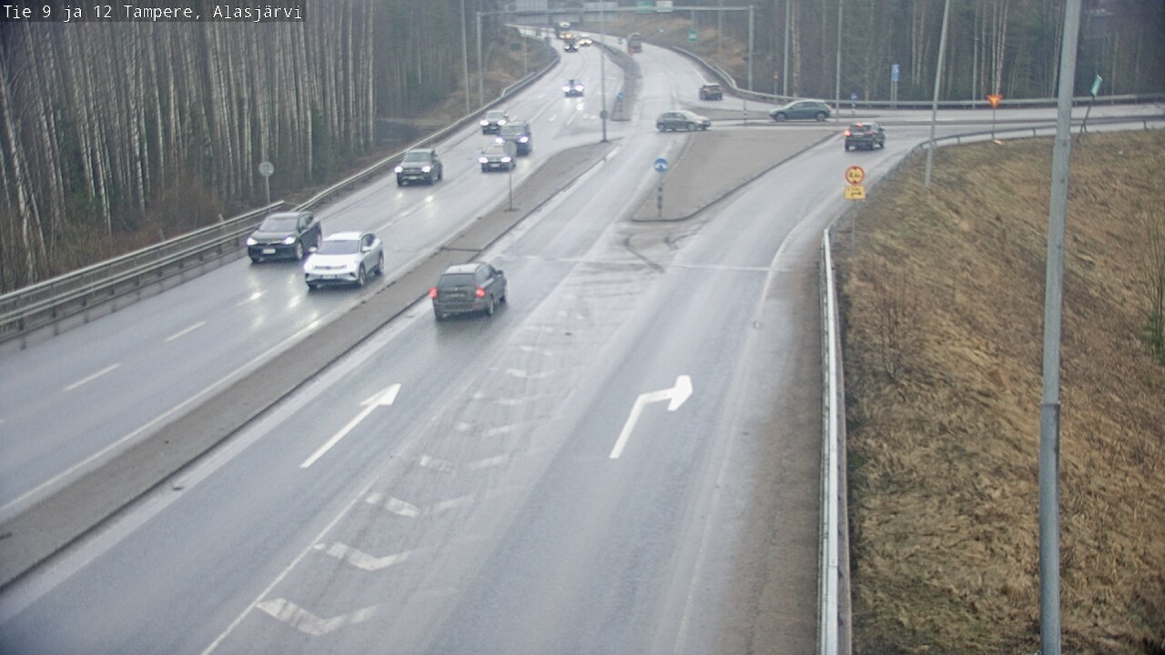 Kelikamerat Kuva Tie 12 Tampere, Alasjärvi, Tampere, Pirkanmaa