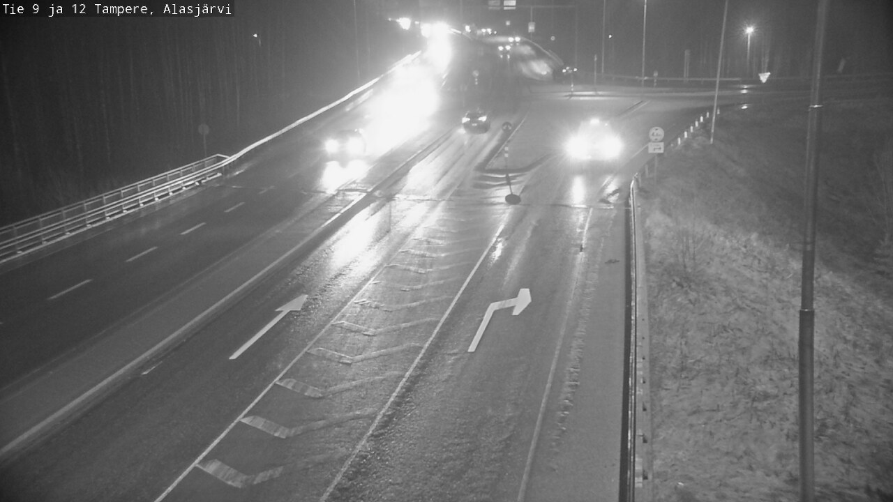 Weather Camera Image Väg 12 Tammerfors, Alasjärvi, Tampere, Pirkanmaa