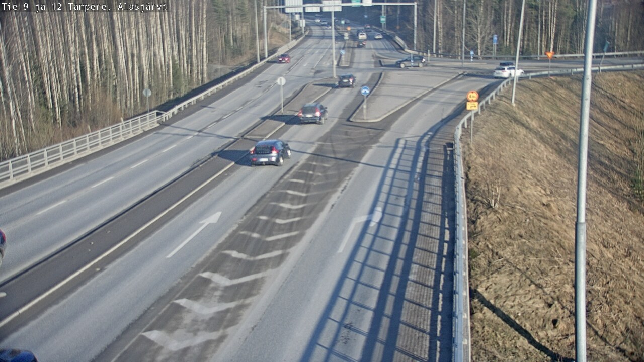 Kelikamerat Kuva Tie 12 Tampere, Alasjärvi, Tampere, Pirkanmaa