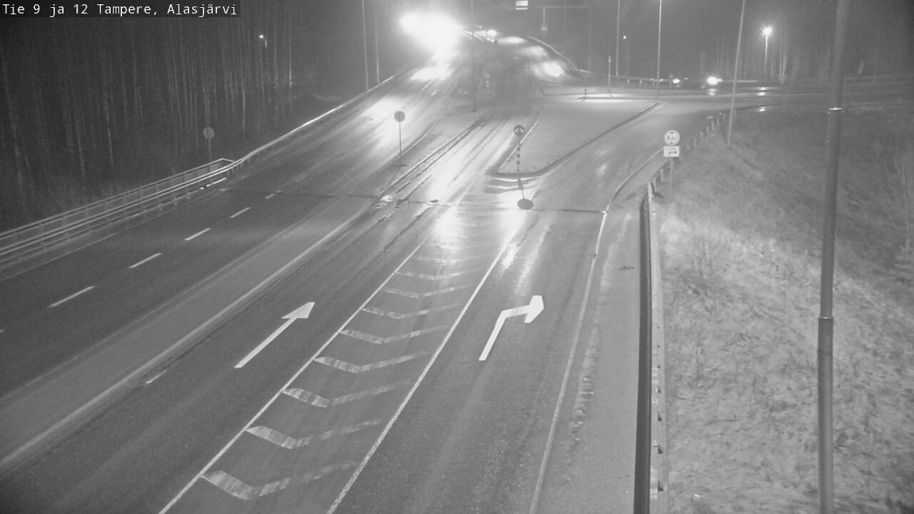Weather Camera Image Väg 12 Tammerfors, Alasjärvi, Tampere, Pirkanmaa