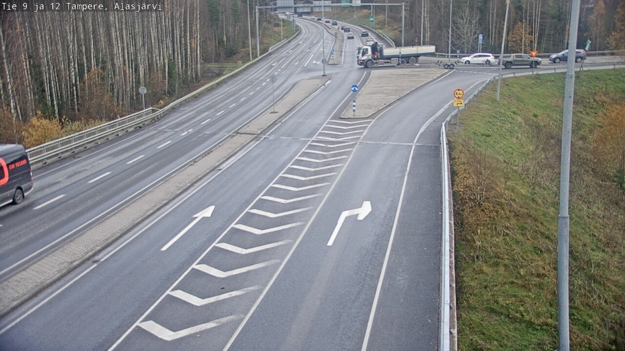 Kelikamerat Kuva Tie 12 Tampere, Alasjärvi, Tampere, Pirkanmaa