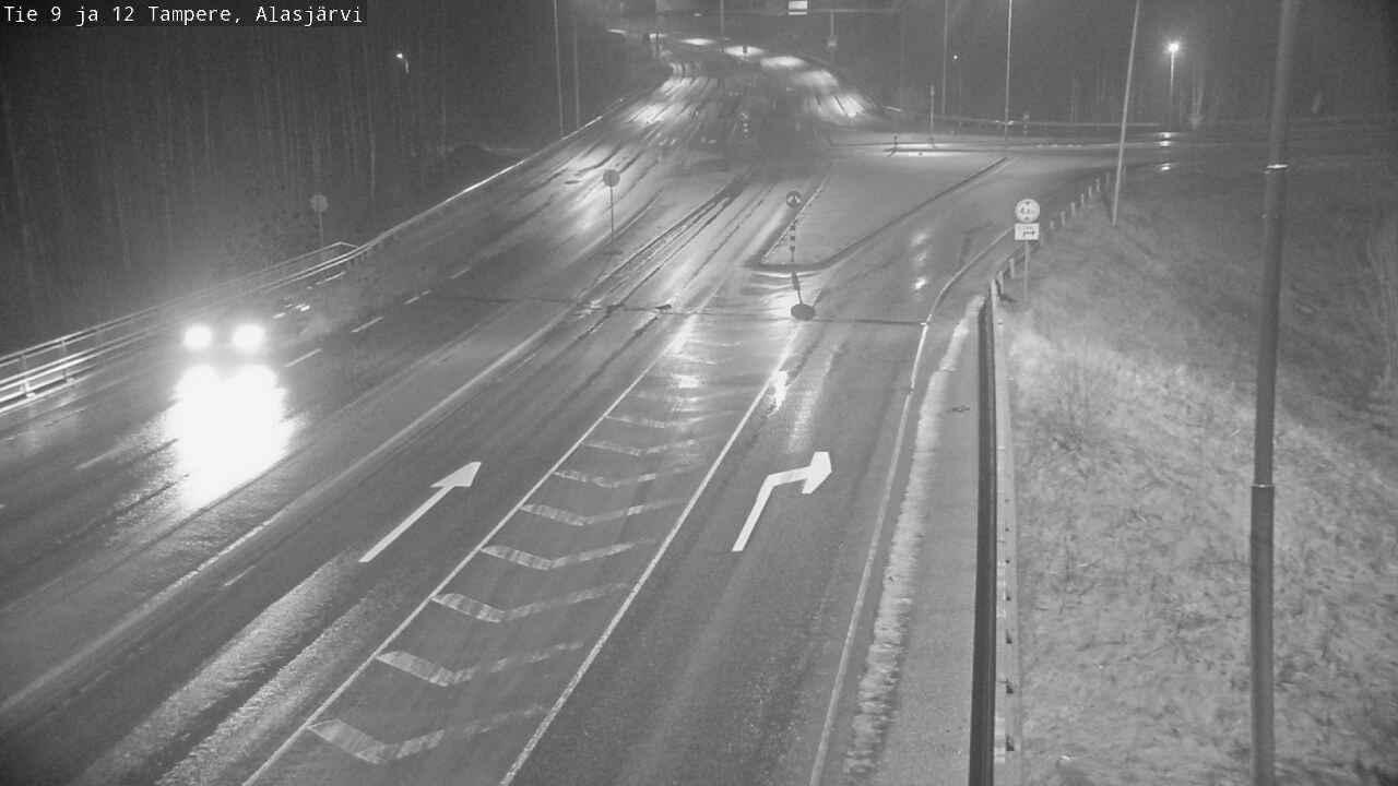 Weather Camera Image Väg 12 Tammerfors, Alasjärvi, Tampere, Pirkanmaa