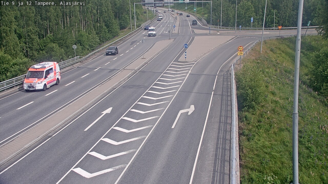 Kelikamerat Kuva Tie 12 Tampere, Alasjärvi, Tampere, Pirkanmaa