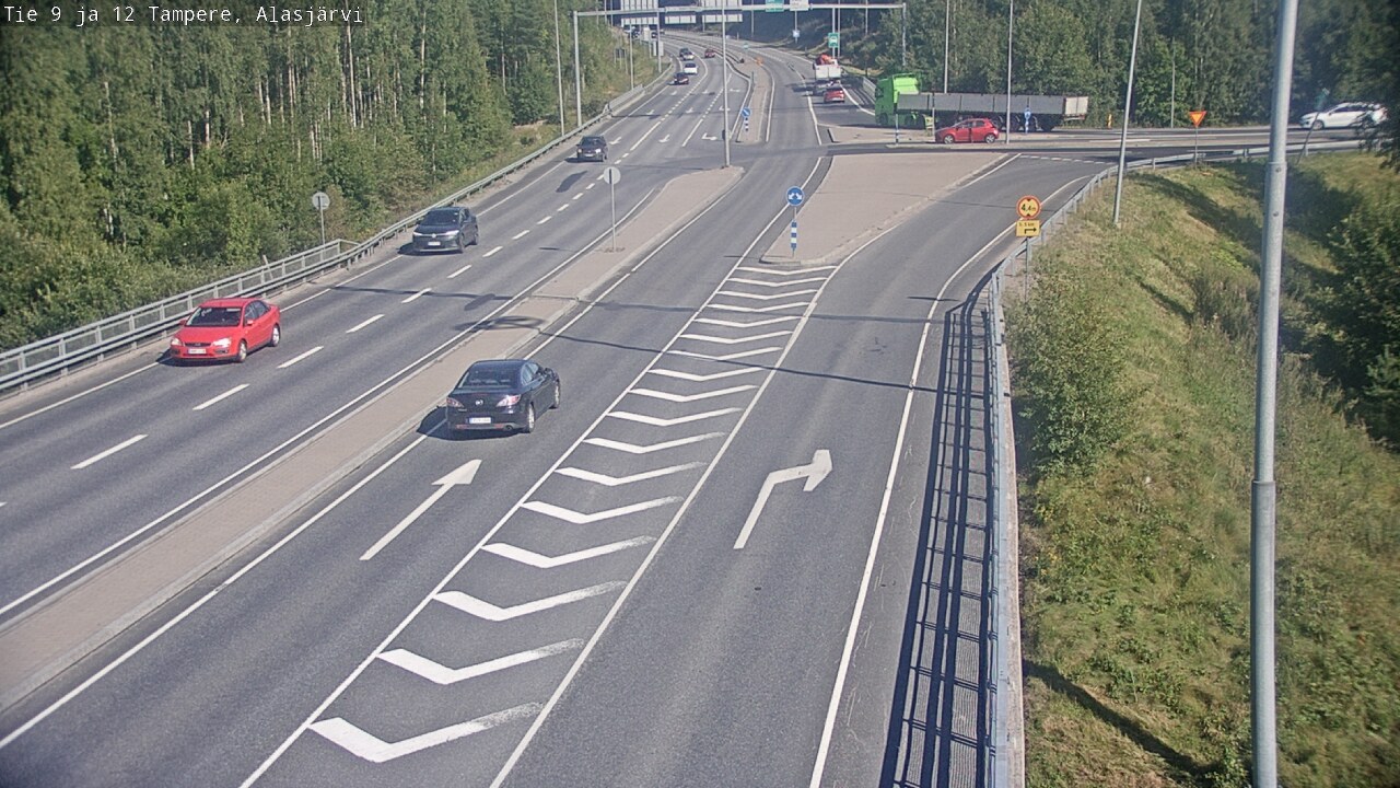 Kelikamerat Kuva Tie 12 Tampere, Alasjärvi, Tampere, Pirkanmaa