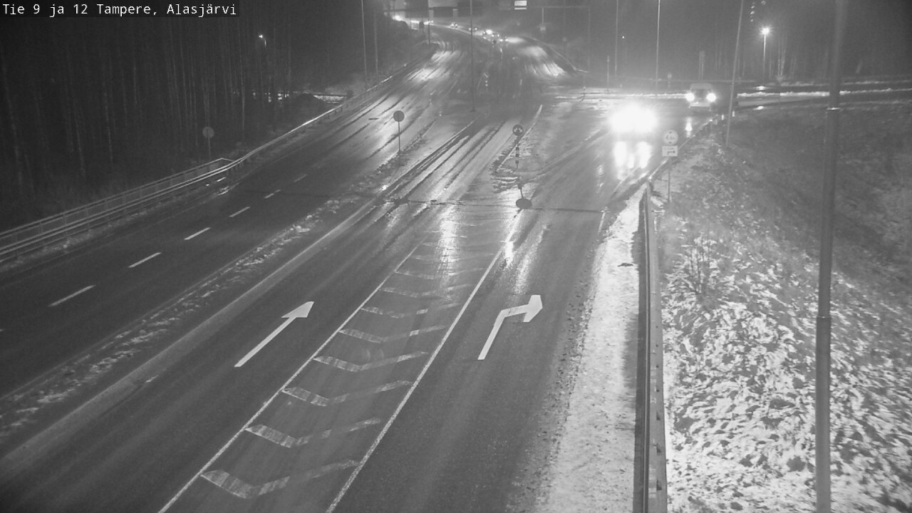 Weather Camera Image Väg 12 Tammerfors, Alasjärvi, Tampere, Pirkanmaa
