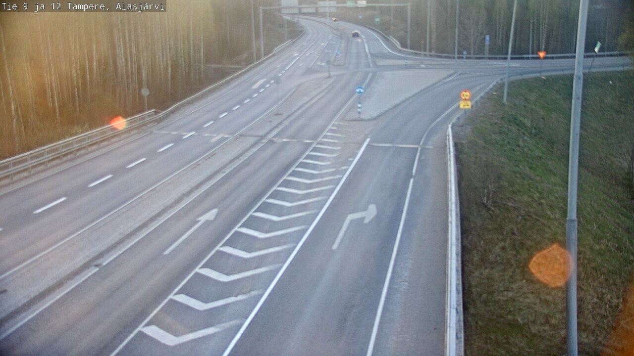 Weather Camera Image Road 12 Tampere, Alasjärvi, Tampere, Pirkanmaa