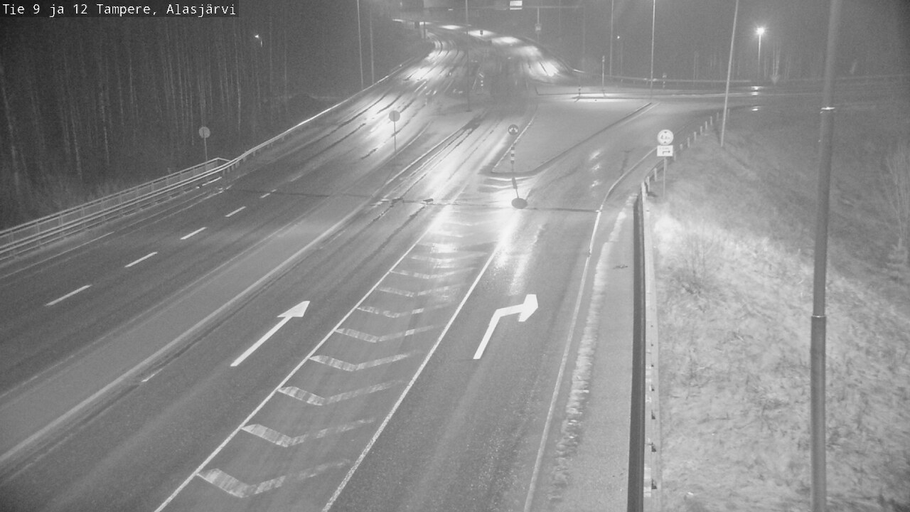 Weather Camera Image Väg 12 Tammerfors, Alasjärvi, Tampere, Pirkanmaa