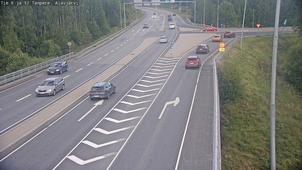 Kelikamerat Kuva Tie 12 Tampere, Alasjärvi, Tampere, Pirkanmaa