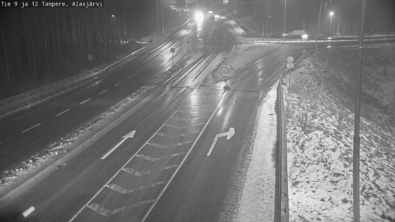 Weather Camera Image Väg 12 Tammerfors, Alasjärvi, Tampere, Pirkanmaa