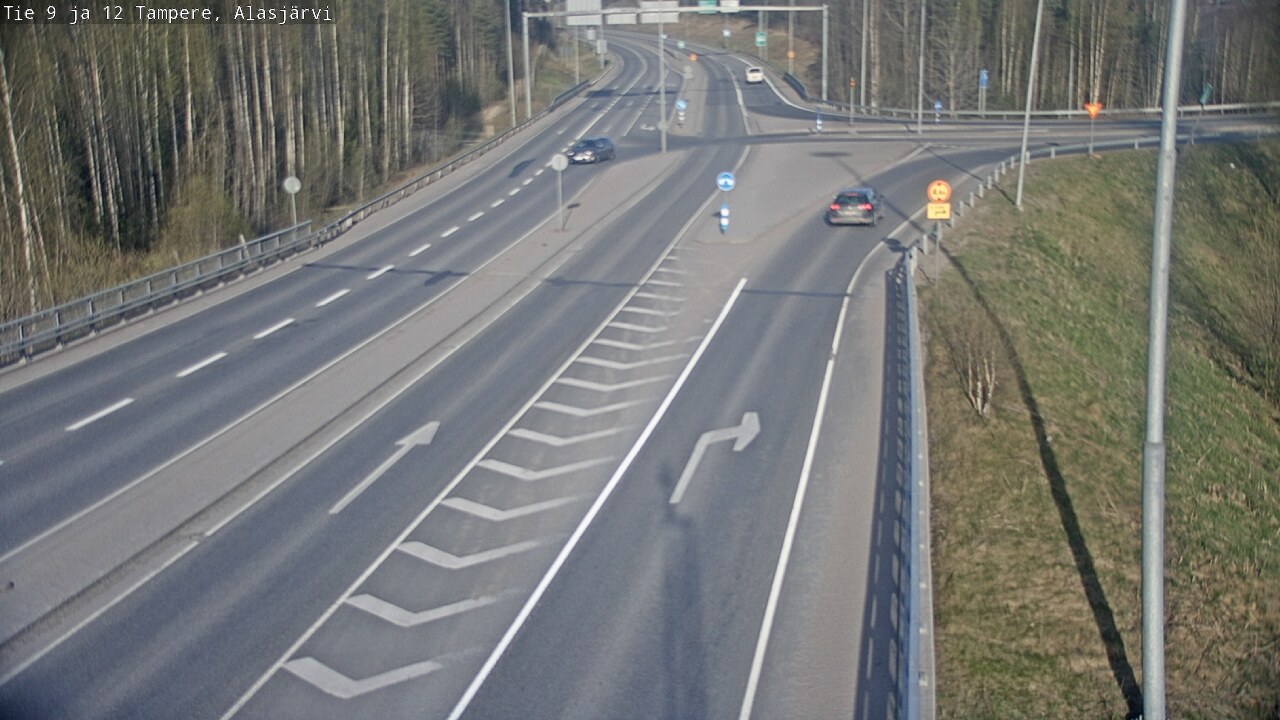 Kelikamerat Kuva Tie 12 Tampere, Alasjärvi, Tampere, Pirkanmaa