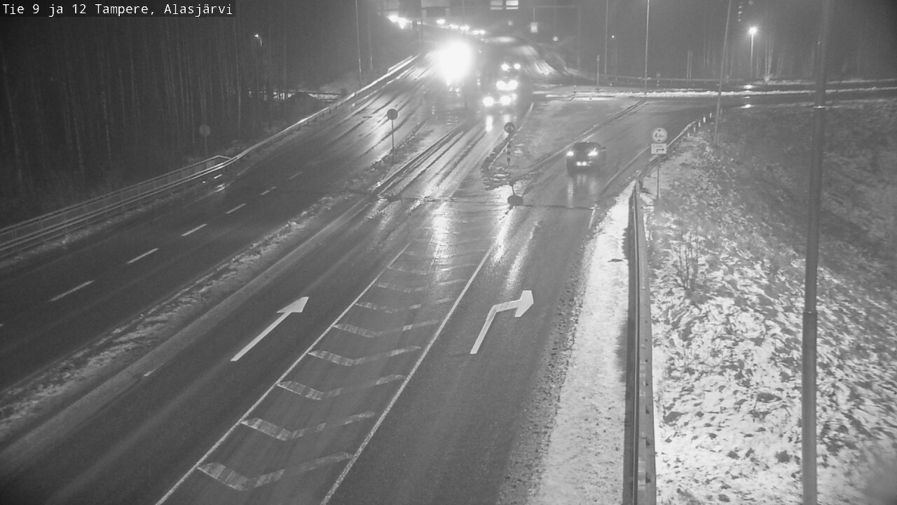Weather Camera Image Väg 12 Tammerfors, Alasjärvi, Tampere, Pirkanmaa