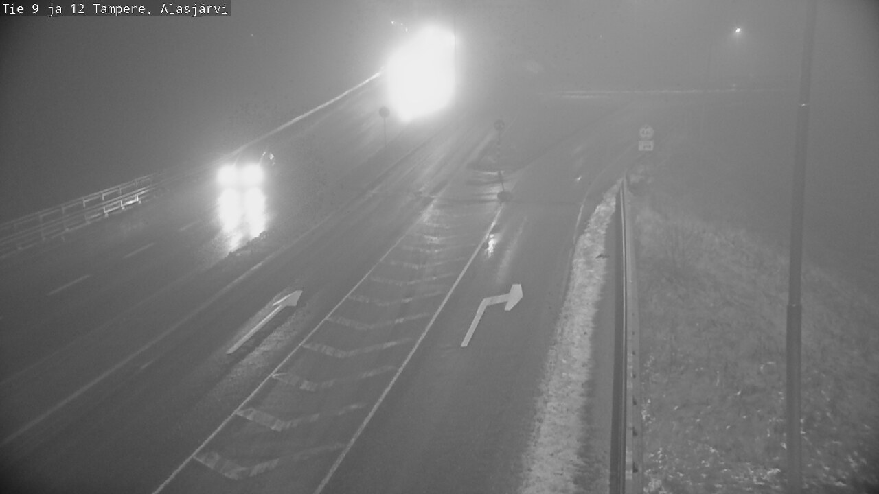Weather Camera Image Road 12 Tampere, Alasjärvi, Tampere, Pirkanmaa