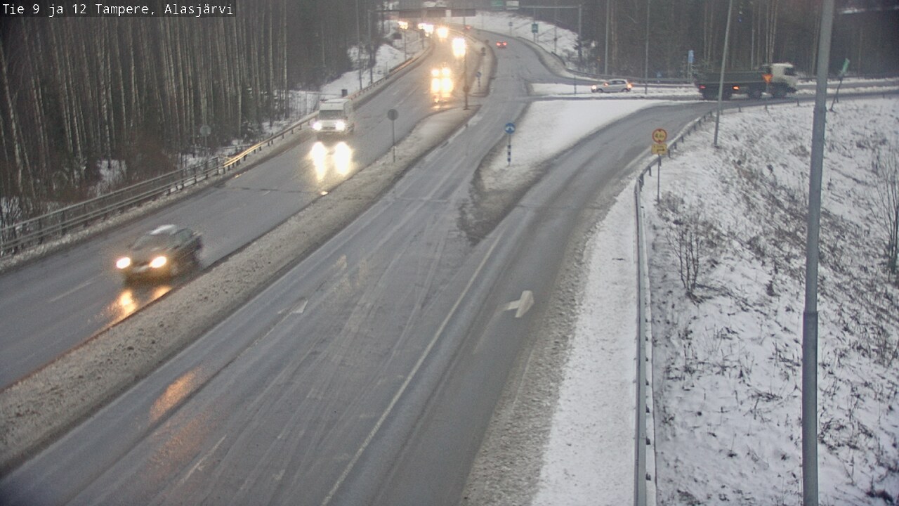 Kelikamerat Kuva Tie 12 Tampere, Alasjärvi, Tampere, Pirkanmaa