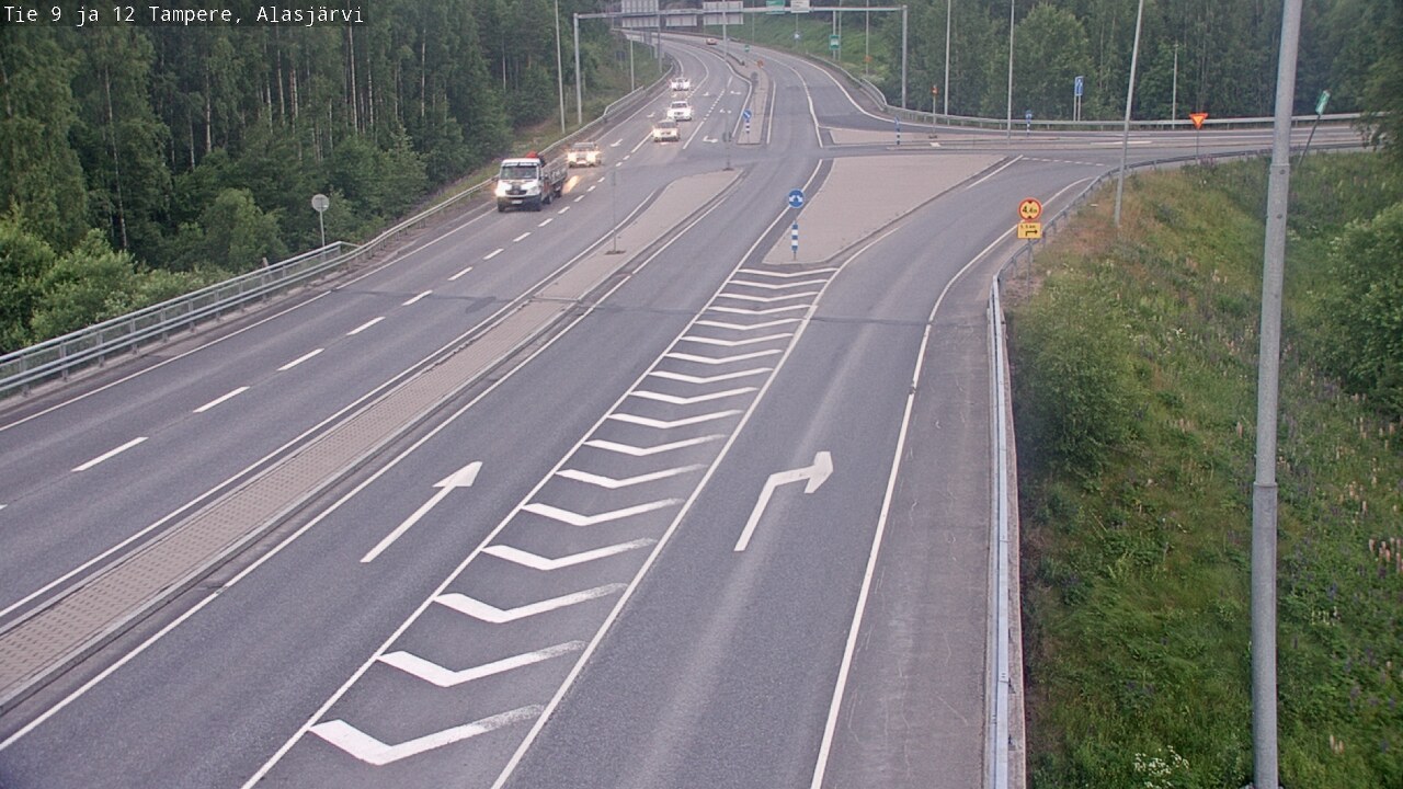 Kelikamerat Kuva Tie 12 Tampere, Alasjärvi, Tampere, Pirkanmaa