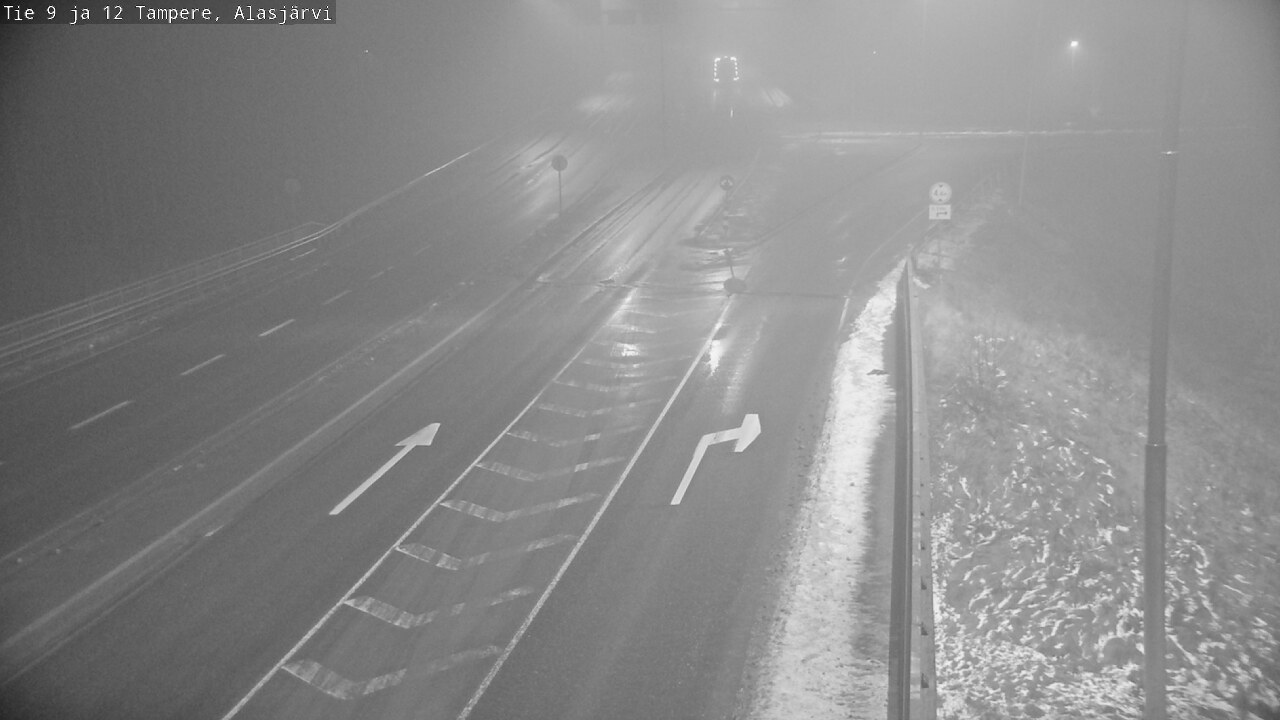 Weather Camera Image Väg 12 Tammerfors, Alasjärvi, Tampere, Pirkanmaa