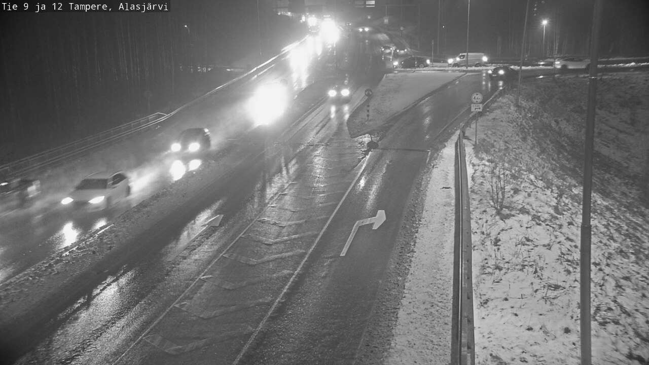 Weather Camera Image Väg 12 Tammerfors, Alasjärvi, Tampere, Pirkanmaa