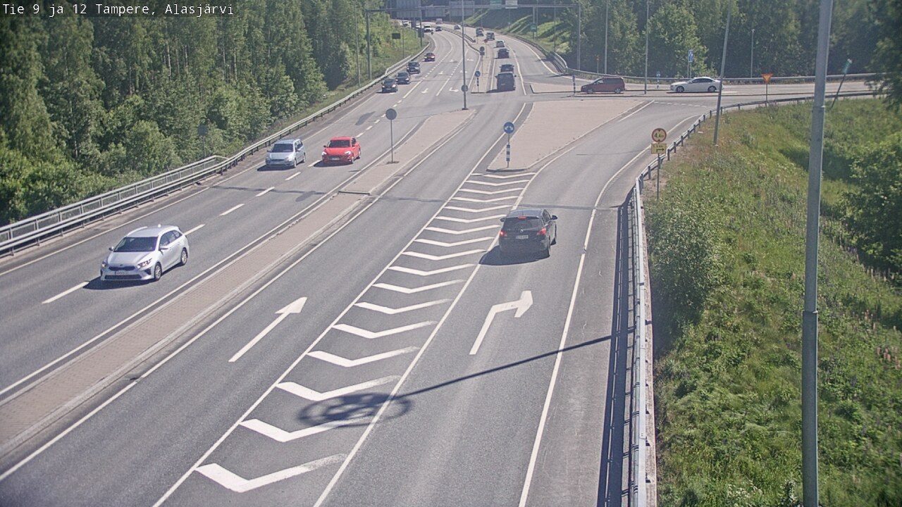 Kelikamerat Kuva Tie 12 Tampere, Alasjärvi, Tampere, Pirkanmaa