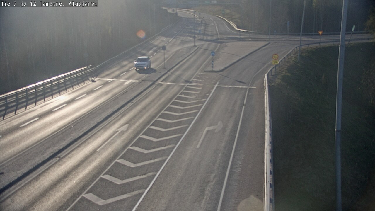 Weather Camera Image Väg 12 Tammerfors, Alasjärvi, Tampere, Pirkanmaa