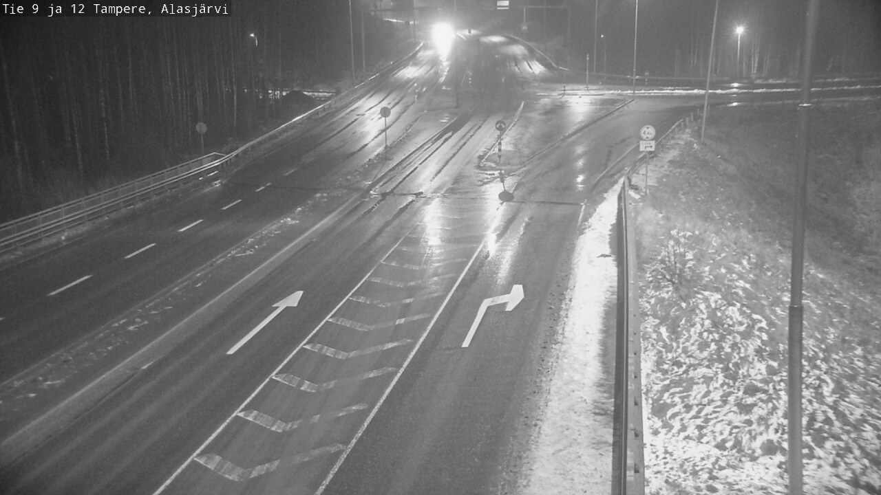 Weather Camera Image Väg 12 Tammerfors, Alasjärvi, Tampere, Pirkanmaa