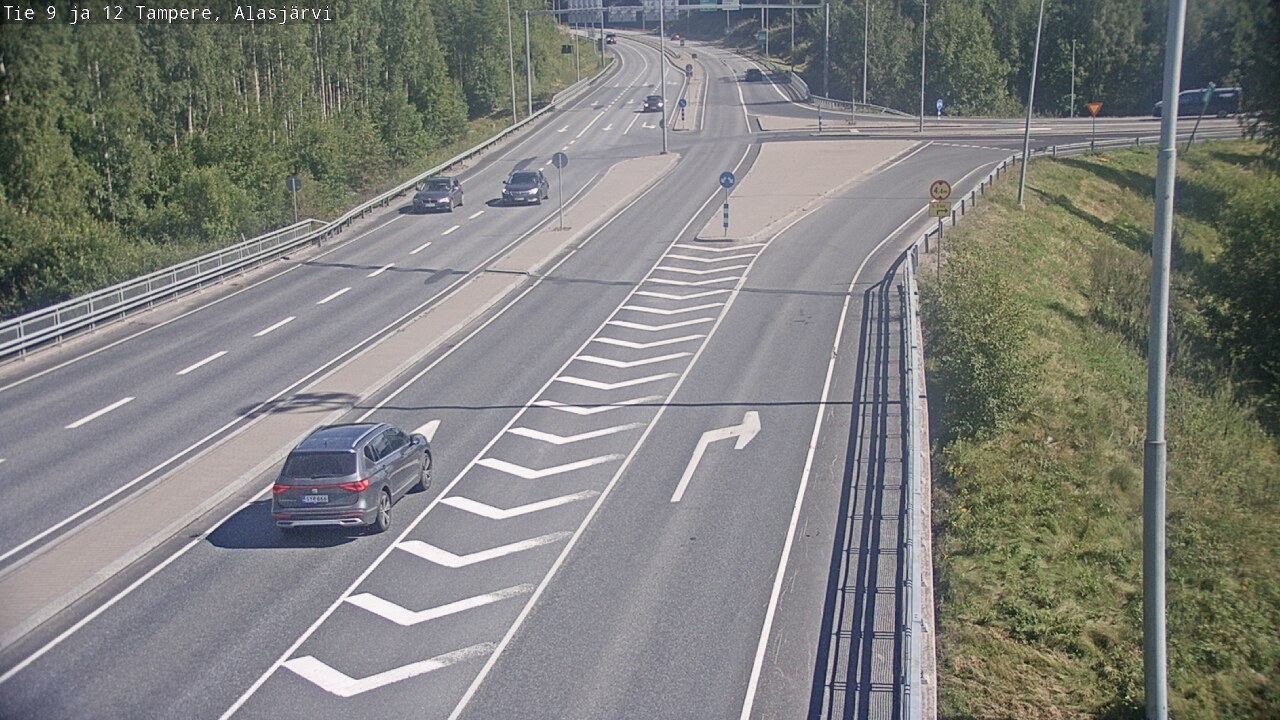 Kelikamerat Kuva Tie 12 Tampere, Alasjärvi, Tampere, Pirkanmaa