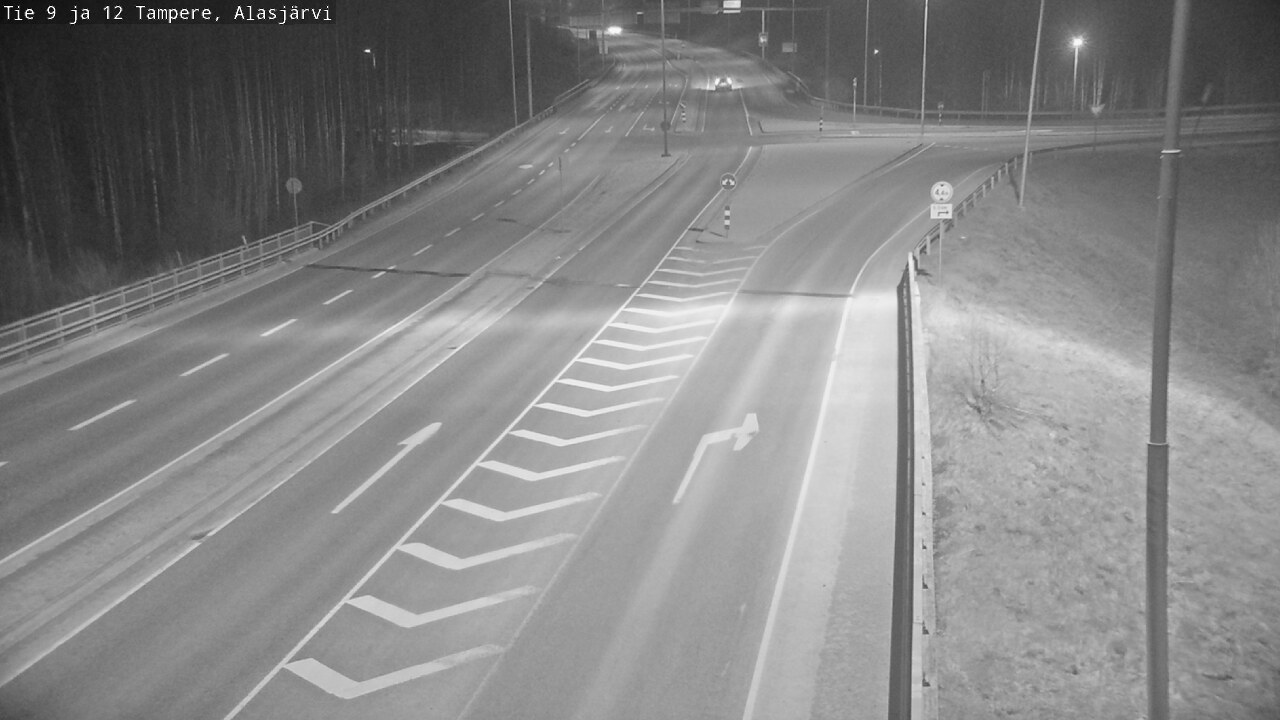 Weather Camera Image Road 12 Tampere, Alasjärvi, Tampere, Pirkanmaa