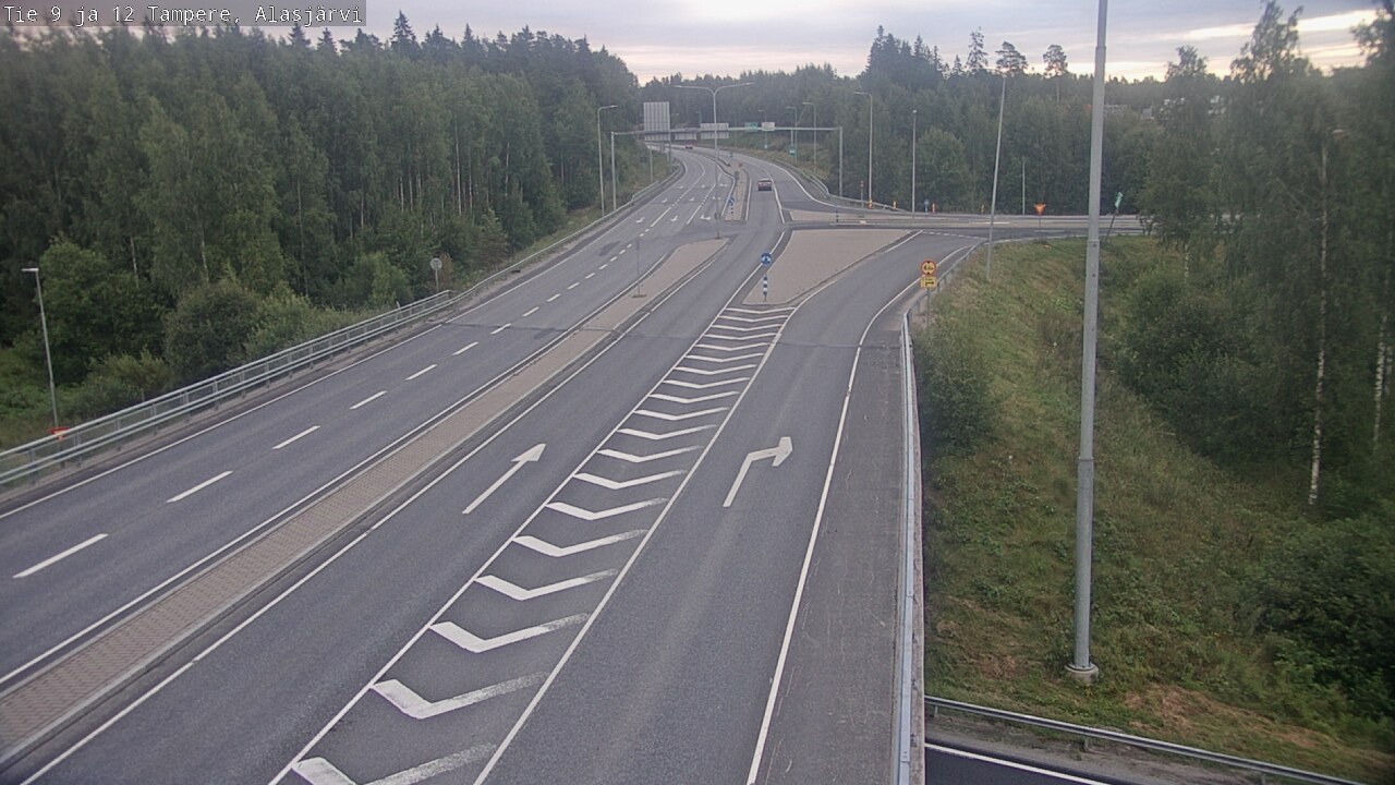 Weather Camera Image Road 12 Tampere, Alasjärvi, Tampere, Pirkanmaa