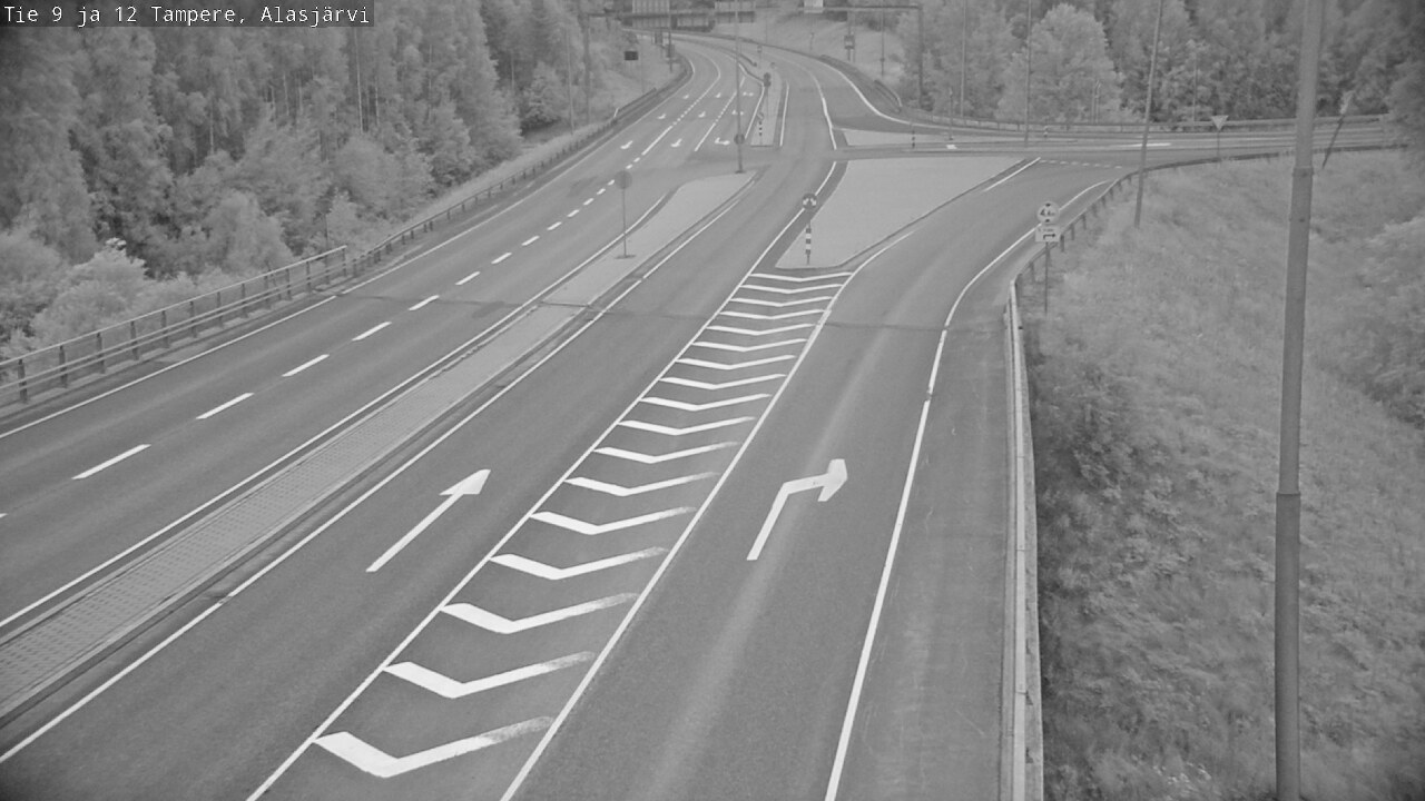 Kelikamerat Kuva Tie 12 Tampere, Alasjärvi, Tampere, Pirkanmaa