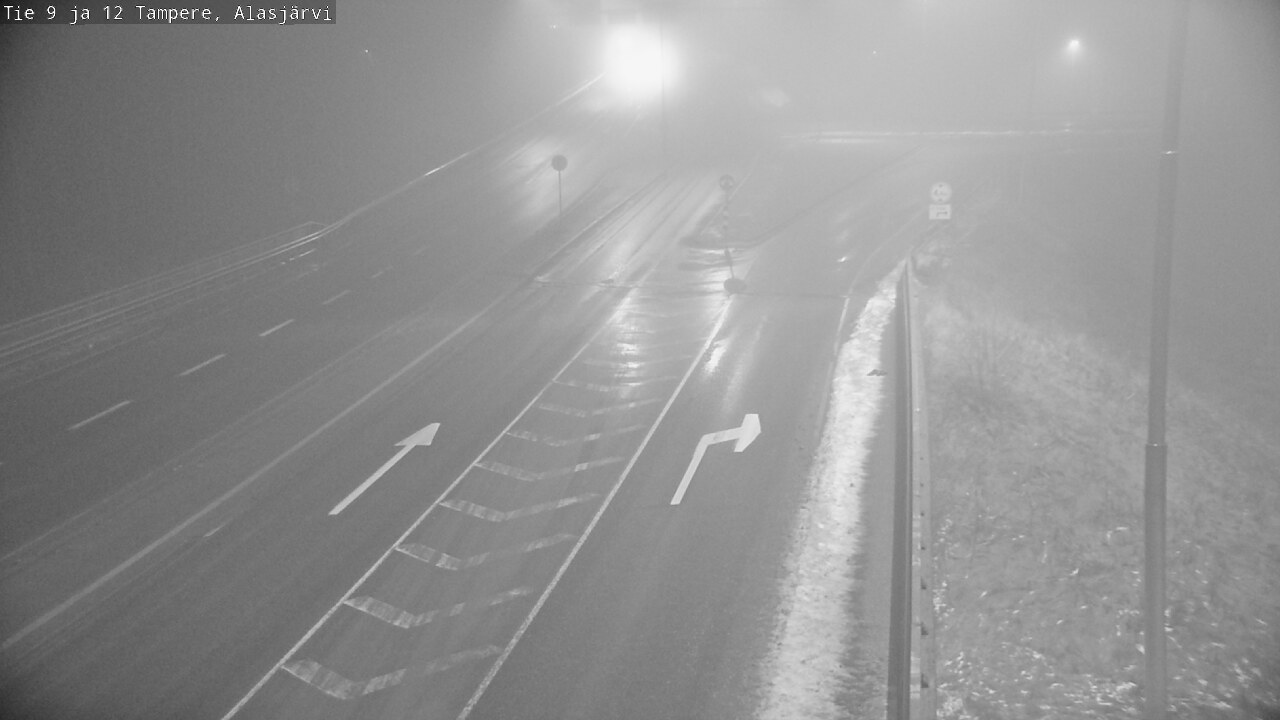 Weather Camera Image Road 12 Tampere, Alasjärvi, Tampere, Pirkanmaa
