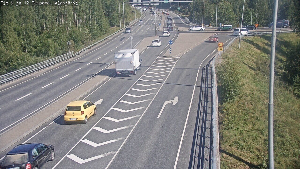 Kelikamerat Kuva Tie 12 Tampere, Alasjärvi, Tampere, Pirkanmaa