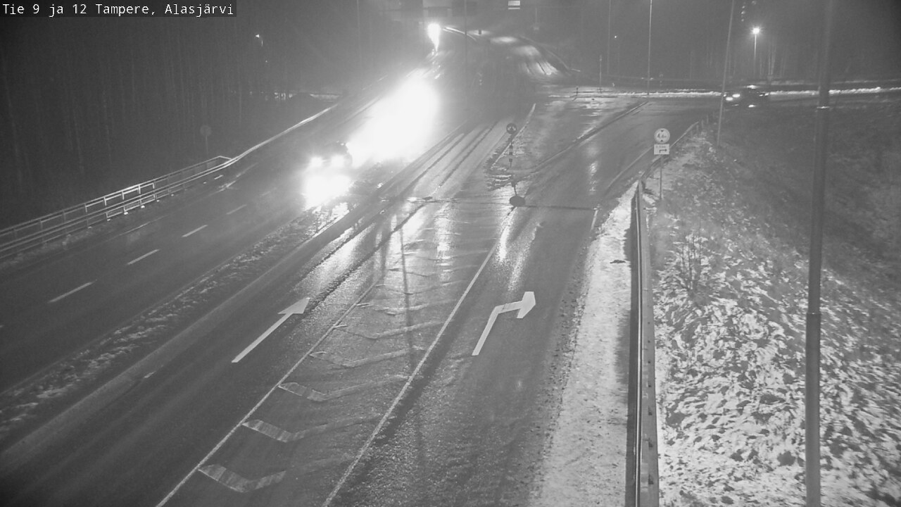 Weather Camera Image Väg 12 Tammerfors, Alasjärvi, Tampere, Pirkanmaa
