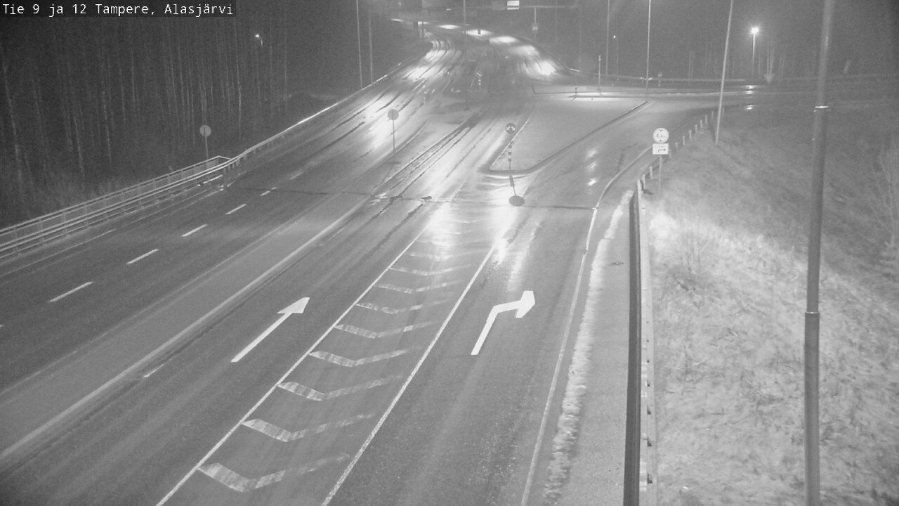 Weather Camera Image Väg 12 Tammerfors, Alasjärvi, Tampere, Pirkanmaa