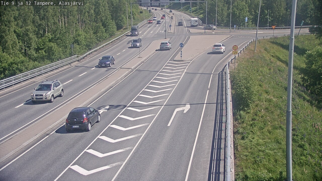 Kelikamerat Kuva Tie 12 Tampere, Alasjärvi, Tampere, Pirkanmaa