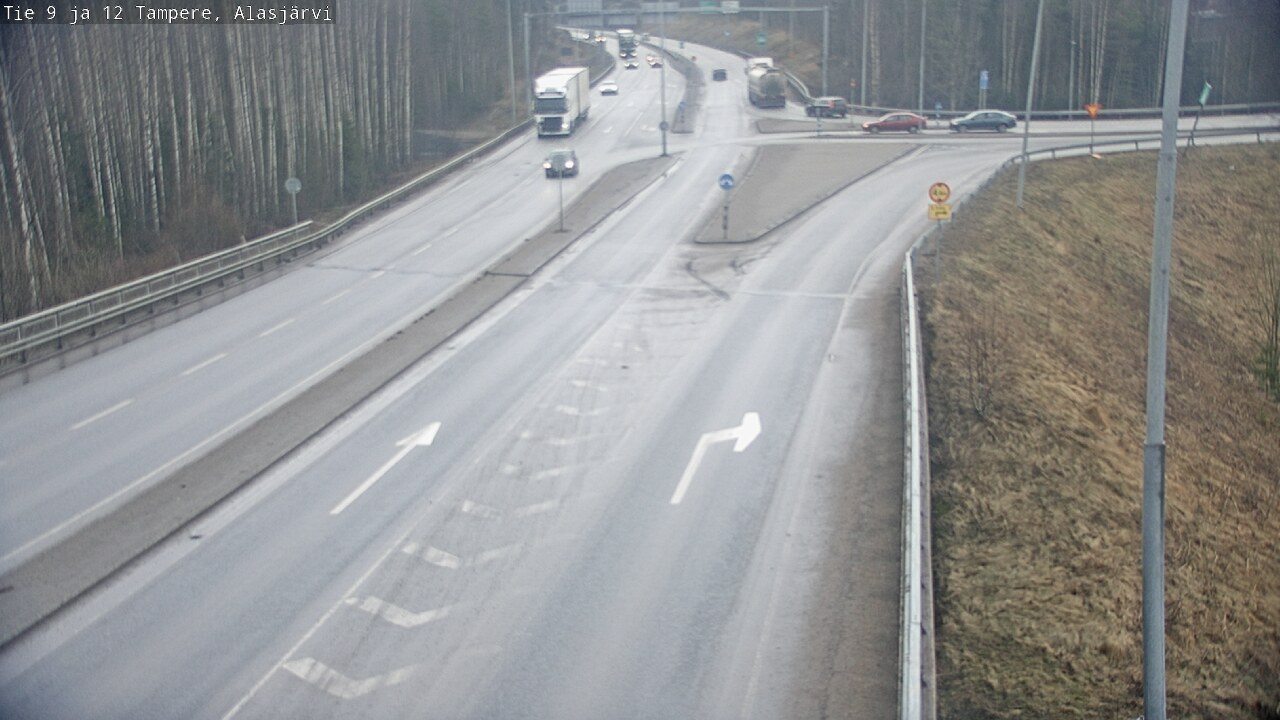 Kelikamerat Kuva Tie 12 Tampere, Alasjärvi, Tampere, Pirkanmaa