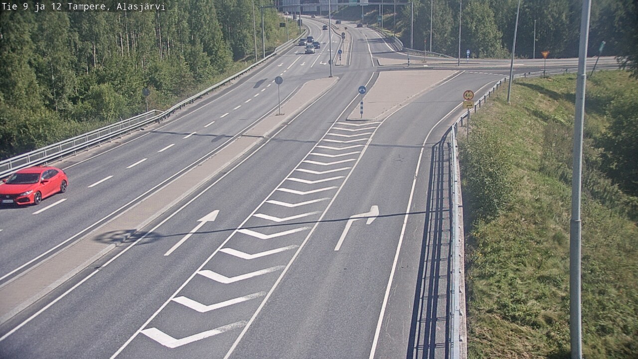 Kelikamerat Kuva Tie 12 Tampere, Alasjärvi, Tampere, Pirkanmaa