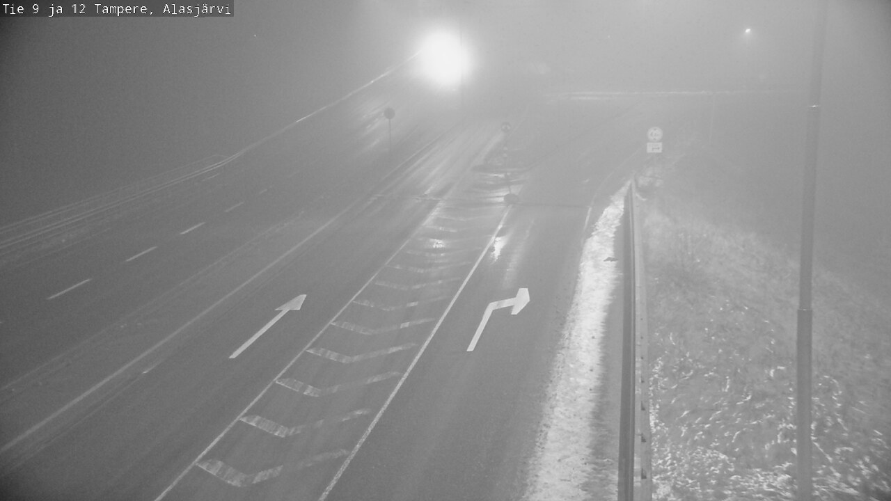 Weather Camera Image Road 12 Tampere, Alasjärvi, Tampere, Pirkanmaa