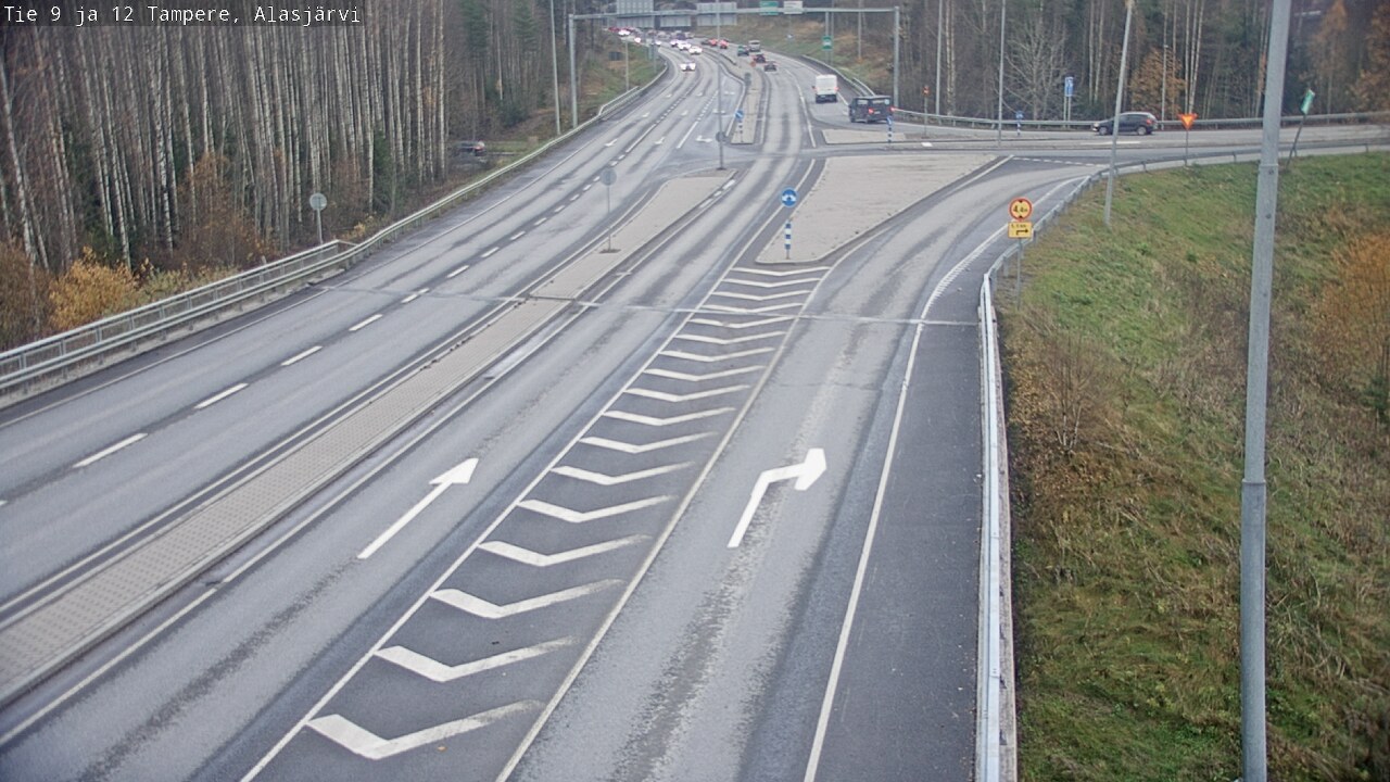 Kelikamerat Kuva Tie 12 Tampere, Alasjärvi, Tampere, Pirkanmaa