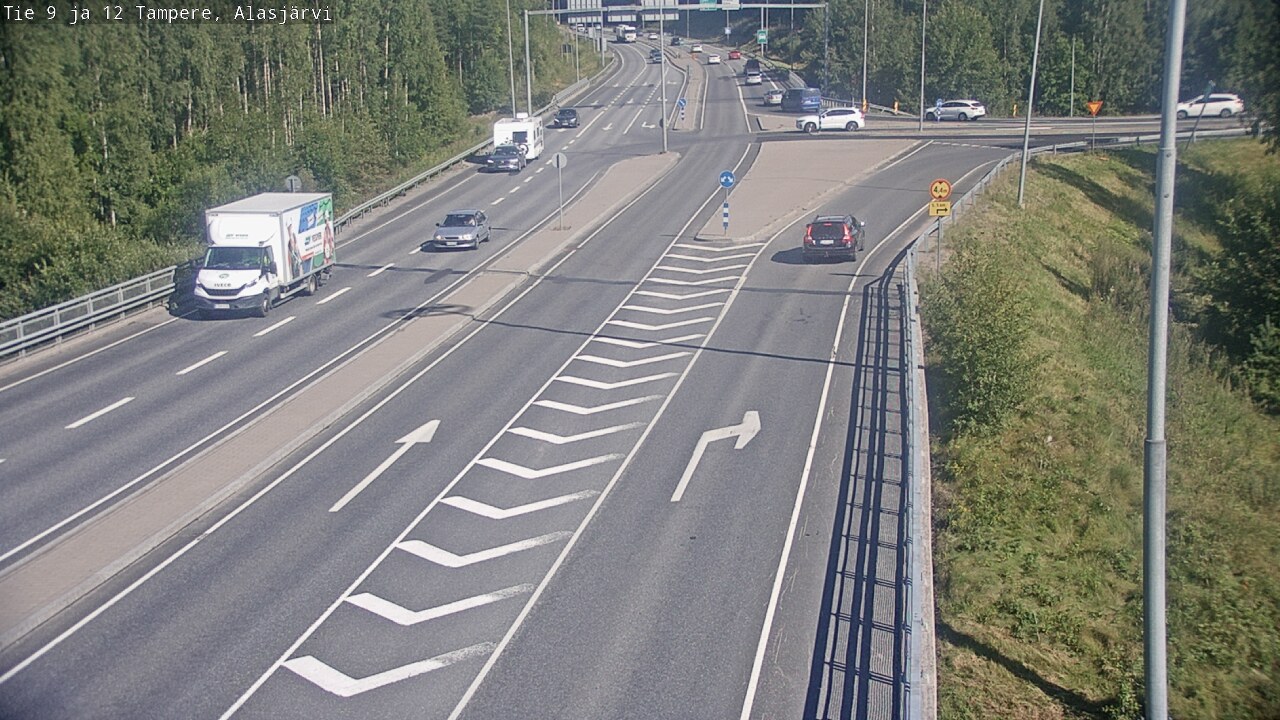 Kelikamerat Kuva Tie 12 Tampere, Alasjärvi, Tampere, Pirkanmaa