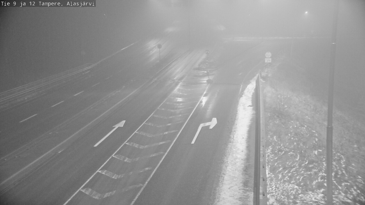 Weather Camera Image Väg 12 Tammerfors, Alasjärvi, Tampere, Pirkanmaa