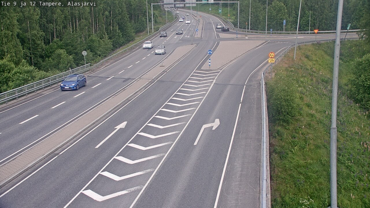 Kelikamerat Kuva Tie 12 Tampere, Alasjärvi, Tampere, Pirkanmaa