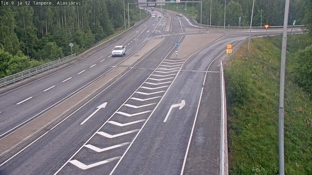 Kelikamerat Kuva Tie 12 Tampere, Alasjärvi, Tampere, Pirkanmaa