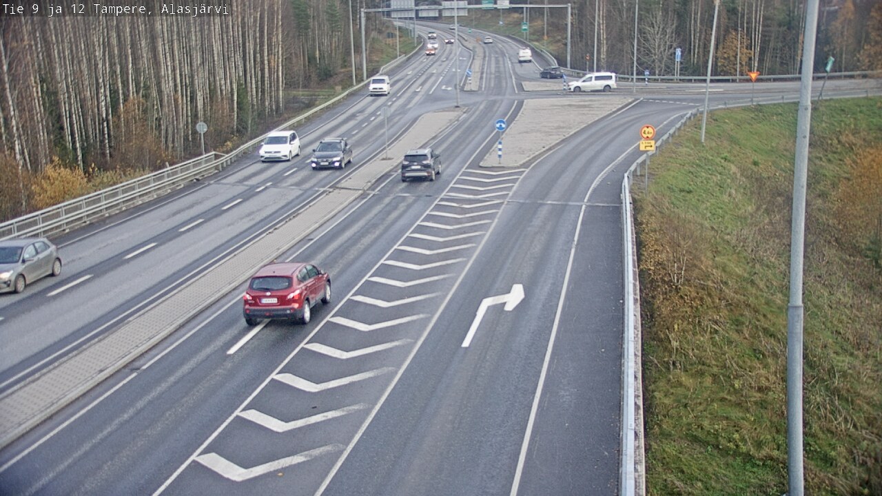 Kelikamerat Kuva Tie 12 Tampere, Alasjärvi, Tampere, Pirkanmaa