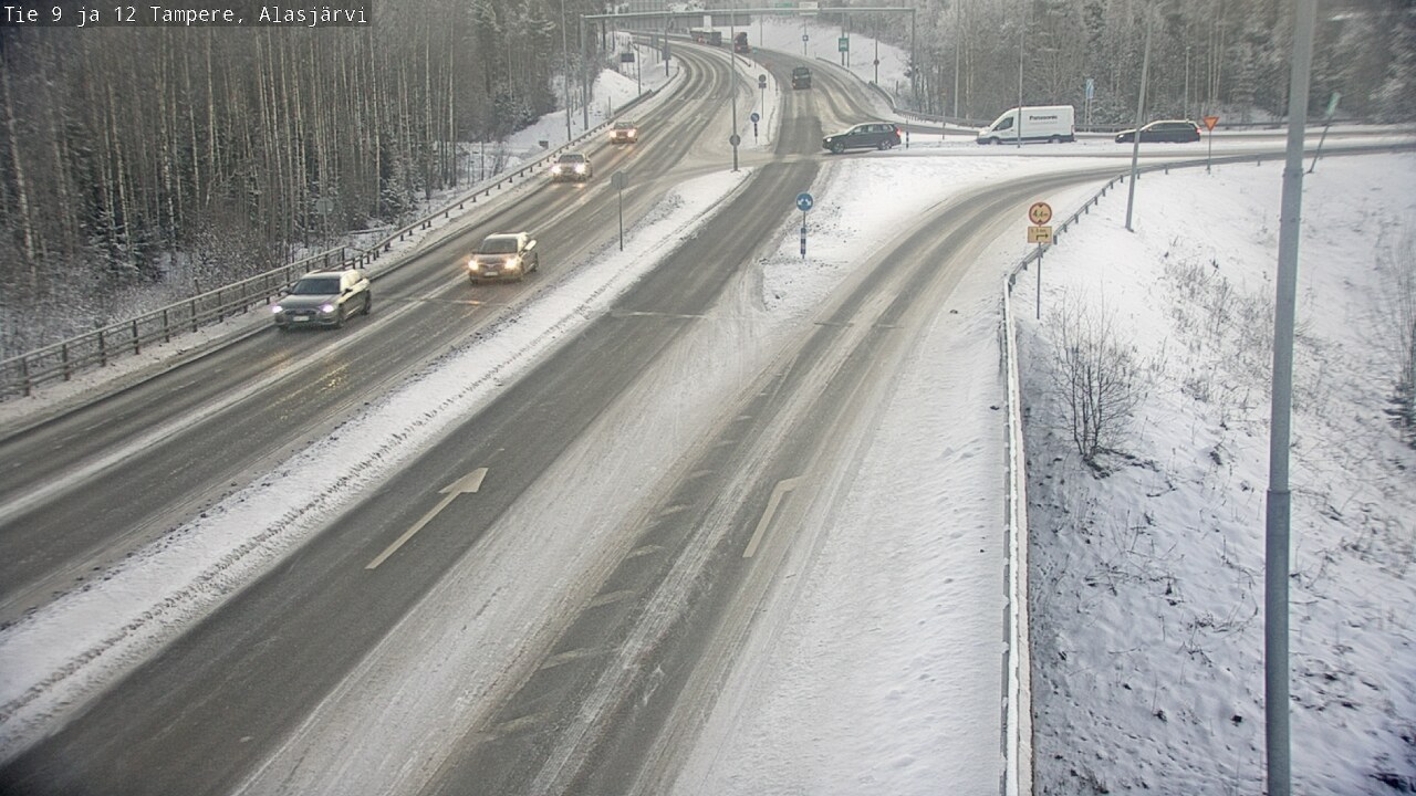 Weather Camera Image Road 12 Tampere, Alasjärvi, Tampere, Pirkanmaa