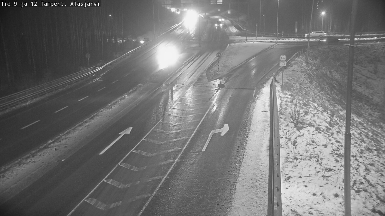 Weather Camera Image Väg 12 Tammerfors, Alasjärvi, Tampere, Pirkanmaa