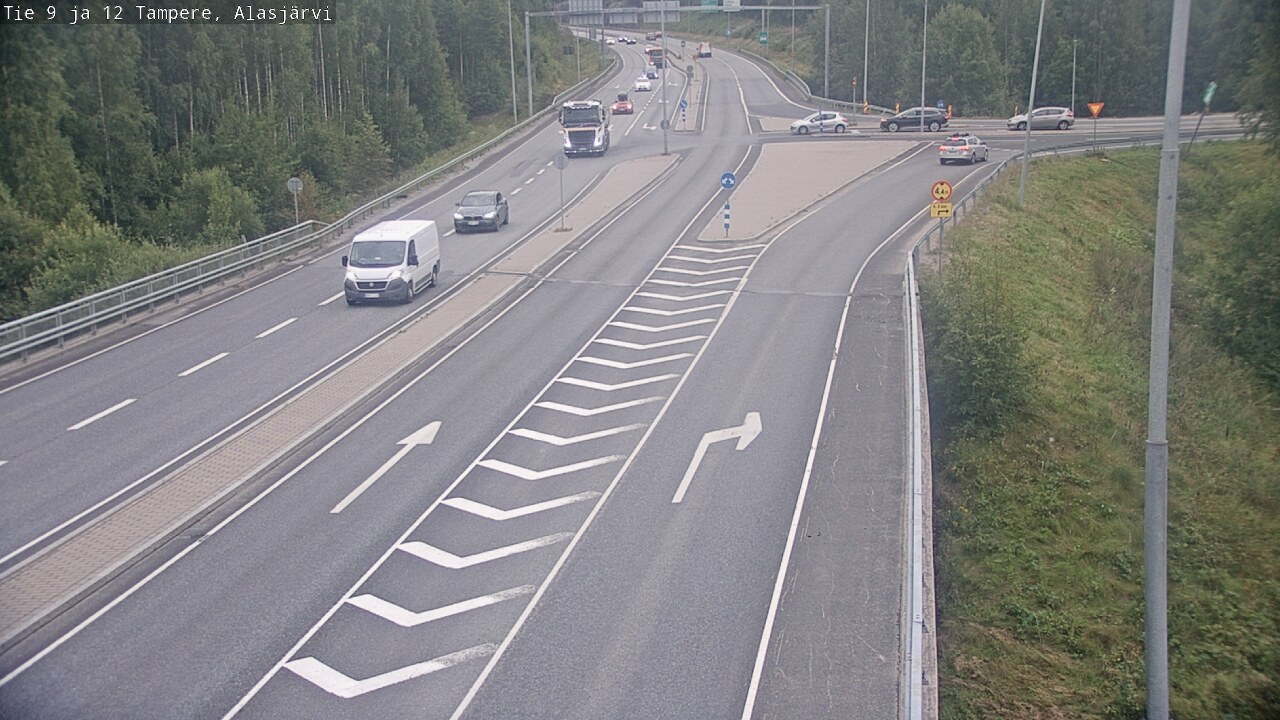 Weather Camera Image Road 12 Tampere, Alasjärvi, Tampere, Pirkanmaa