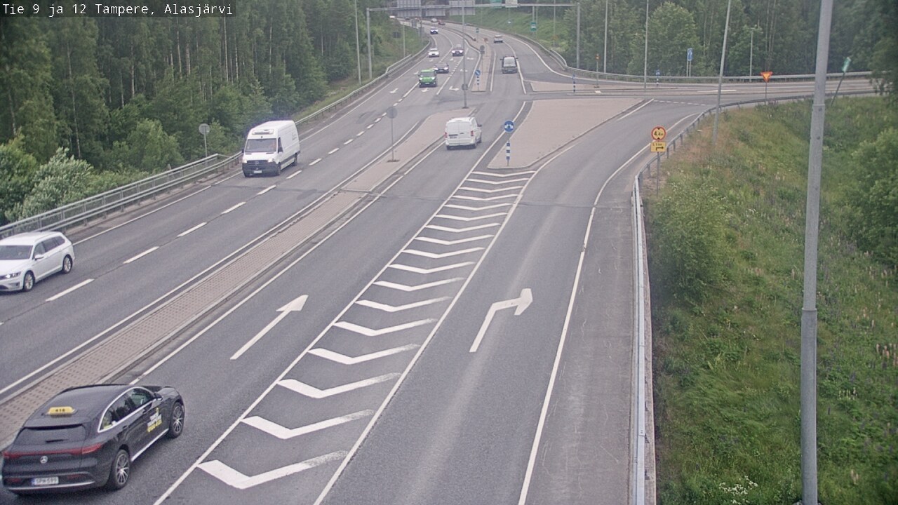 Weather Camera Image Väg 12 Tammerfors, Alasjärvi, Tampere, Pirkanmaa