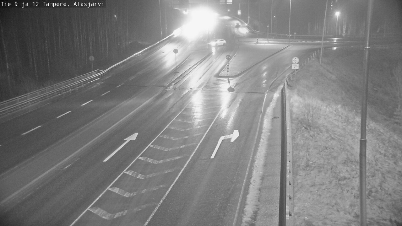 Weather Camera Image Väg 12 Tammerfors, Alasjärvi, Tampere, Pirkanmaa