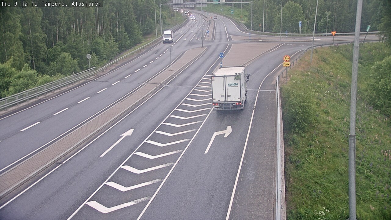 Kelikamerat Kuva Tie 12 Tampere, Alasjärvi, Tampere, Pirkanmaa